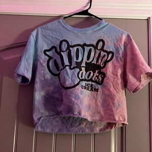 Bought from forever 21, medium in girls, light colored, cotton candy colors.